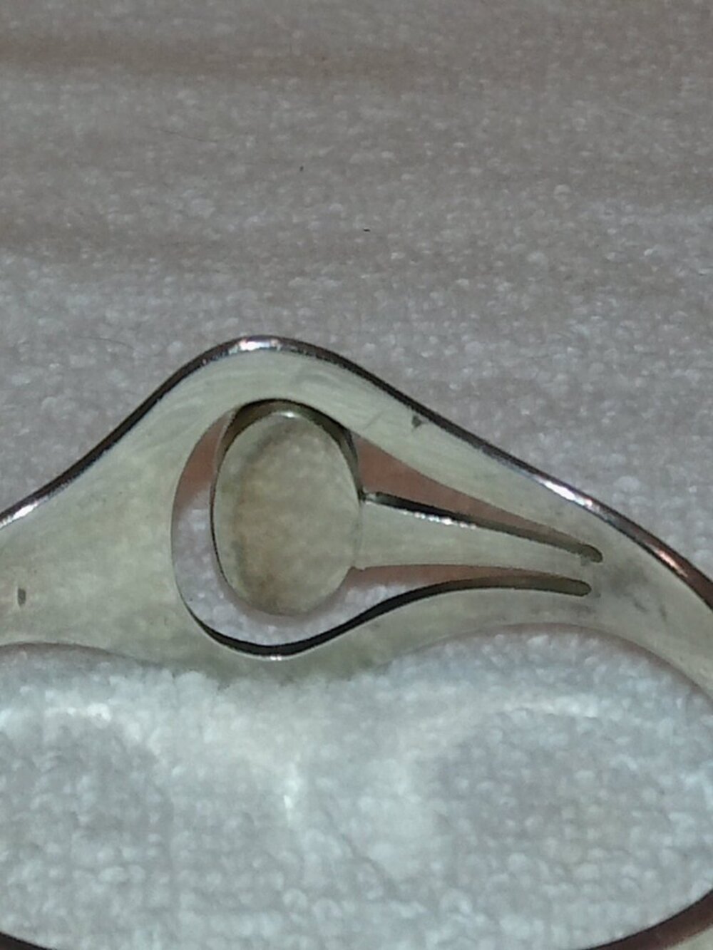 Vintage Taxco Sterling Oval Cut Turquoise Cuff Bracelet EXCELLENT CONDITION! - Picture 9 of 12